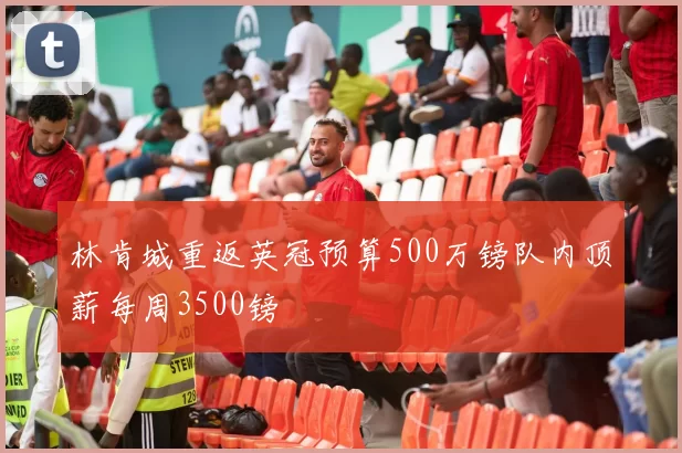 林肯城重返英冠预算500万镑队内顶薪每周3500镑